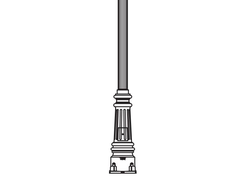 Anchor Base Post (772-)